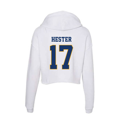 Canisius - NCAA Softball : Renee Hester - Women's Crop Fleece Hoodie-1