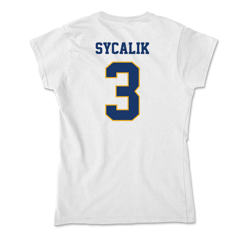 Canisius - NCAA Softball : Michaela Sycalik - Soft Style Women’s T-Shirt-1