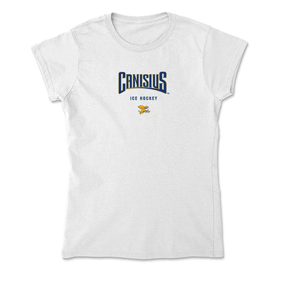 Canisius - NCAA Men's Ice Hockey : Jack Budd - Soft Style Women’s T-Shirt-0