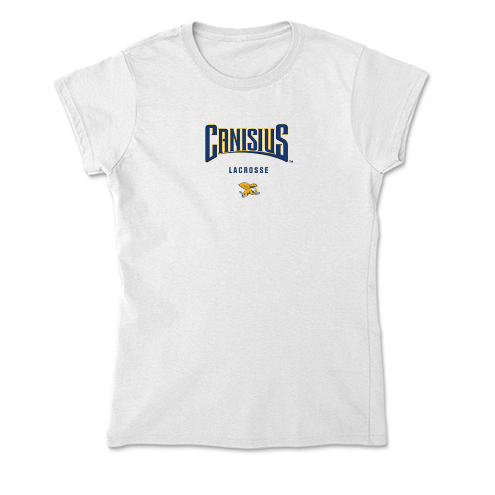 Canisius - NCAA Men's Lacrosse : Hunter Roy - Soft Style Women’s T-Shirt-0