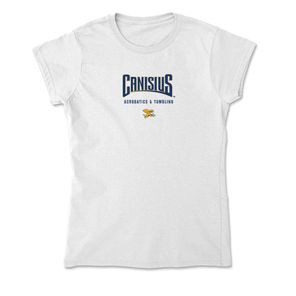 Canisius - NCAA Acrobatics & Tumbling : Chloe Boo - Soft Style Women’s T-Shirt-0