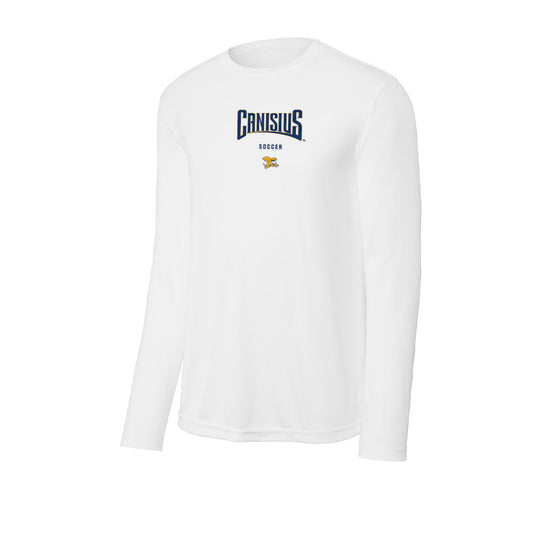 Canisius - NCAA Men's Soccer : Gabriel Leslie - Activewear Long Sleeve T-Shirt-0