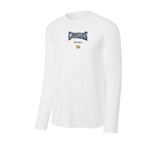 Canisius - NCAA Softball : Alyssa Cloutier - Activewear Long Sleeve T-Shirt-0