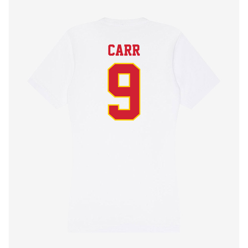 Pitt State - NCAA Women's Volleyball : Abby Carr - Women's V-Neck T-Shirt-1