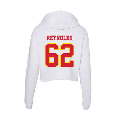 Pitt State - NCAA Football : Jake Reynolds - Women's Crop Fleece Hoodie-1