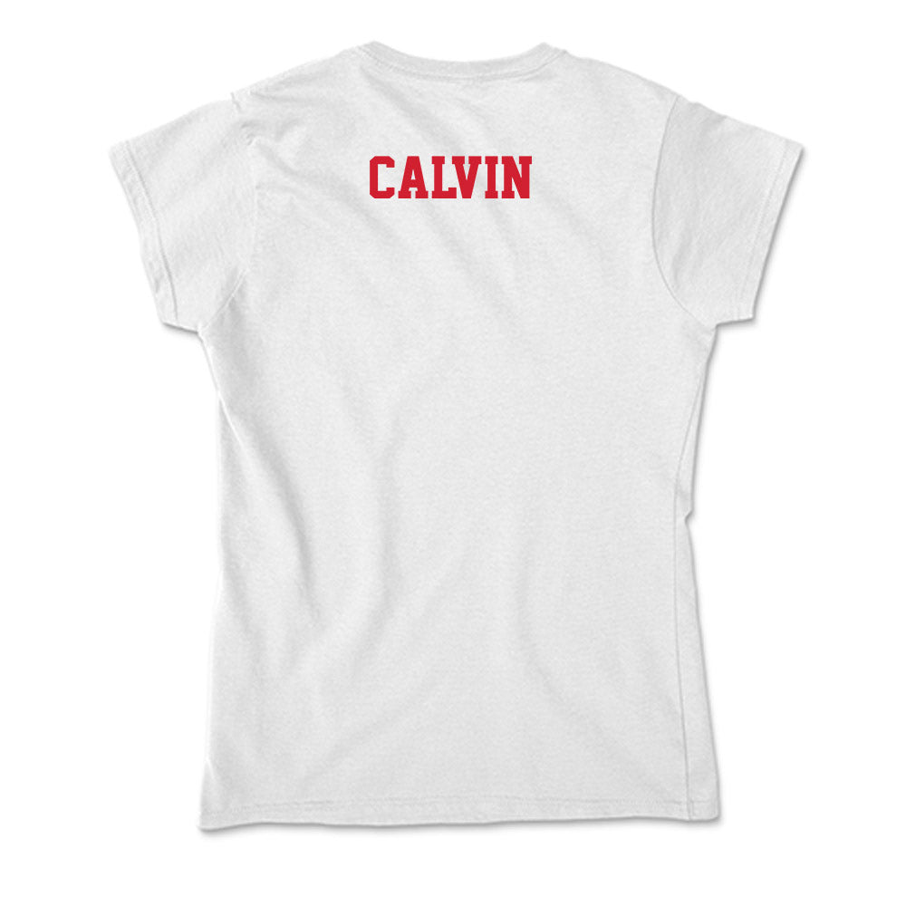 Pitt State - NCAA Men's Track & Field : Caleb Calvin - Soft Style Women’s T-Shirt-1