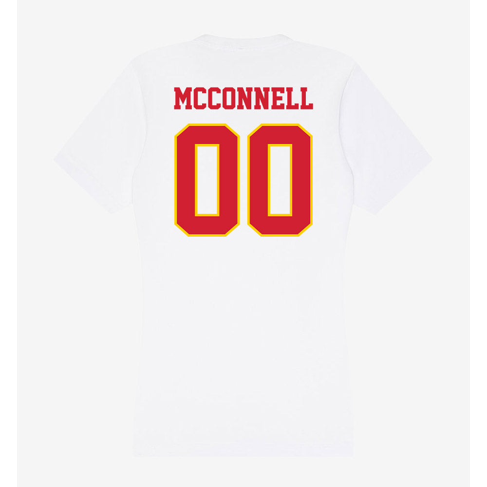 Pitt State - NCAA Football : Braven McConnell - Women's V-Neck T-Shirt-1