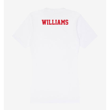 Pitt State - NCAA Men's Track & Field : Amar Williams - Women's V-Neck T-Shirt-1