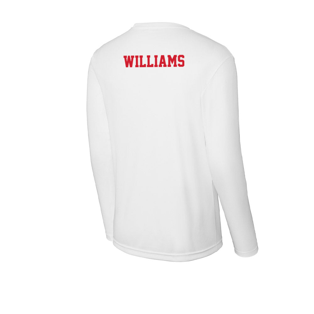Pitt State - NCAA Men's Track & Field : Amar Williams - Activewear Long Sleeve T-Shirt-1