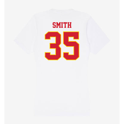 Pitt State - NCAA Football : Jahkobie Smith - Women's V-Neck T-Shirt-1