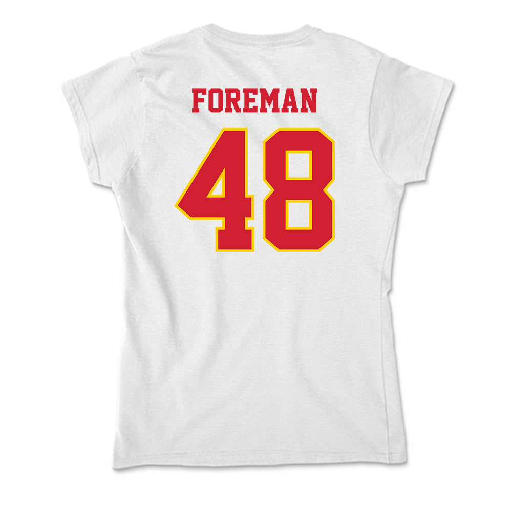 Pitt State - NCAA Football : Jonovan Foreman - Soft Style Women’s T-Shirt-1