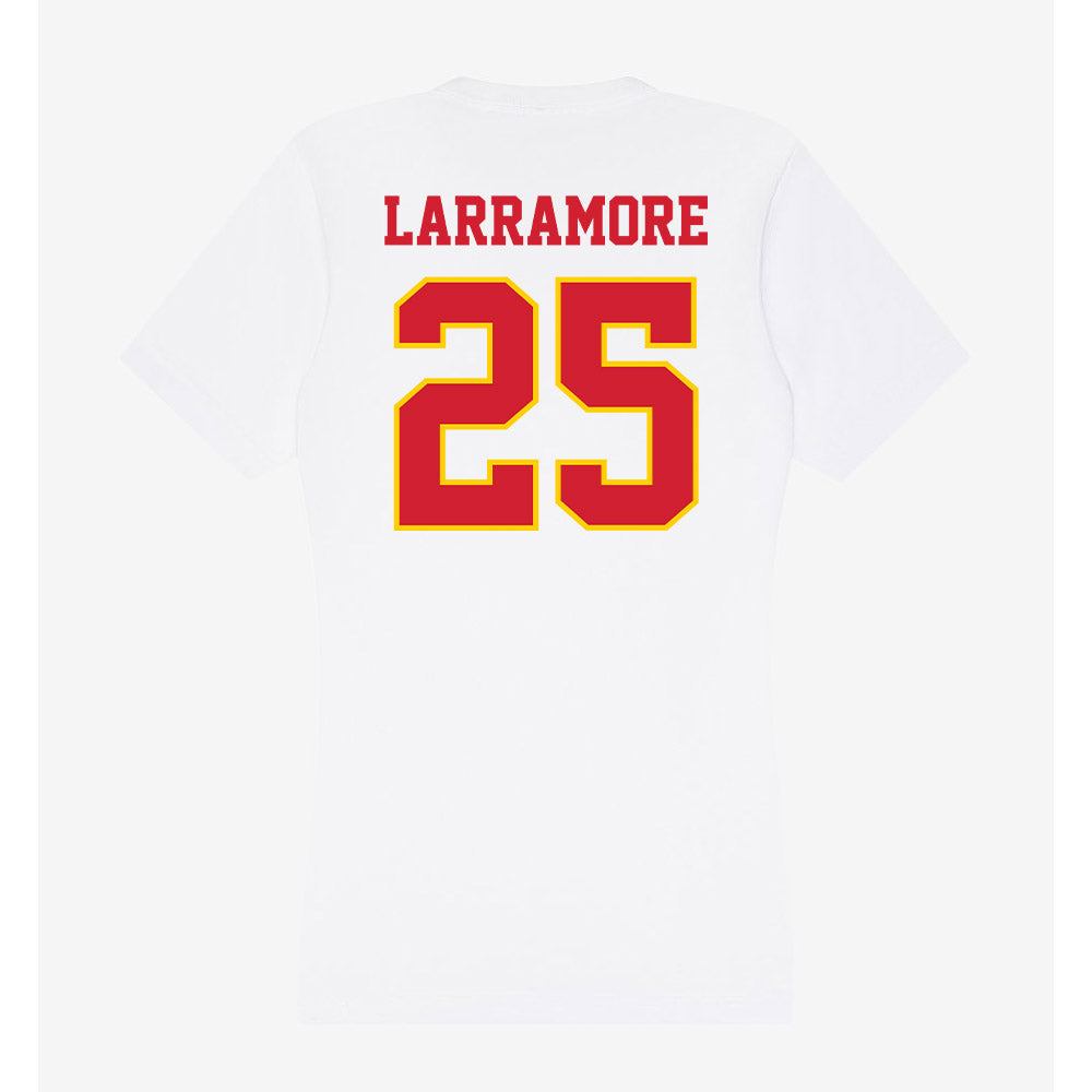 Pitt State - NCAA Women's Soccer : Taylor Larramore - Women's V-Neck T-Shirt-1