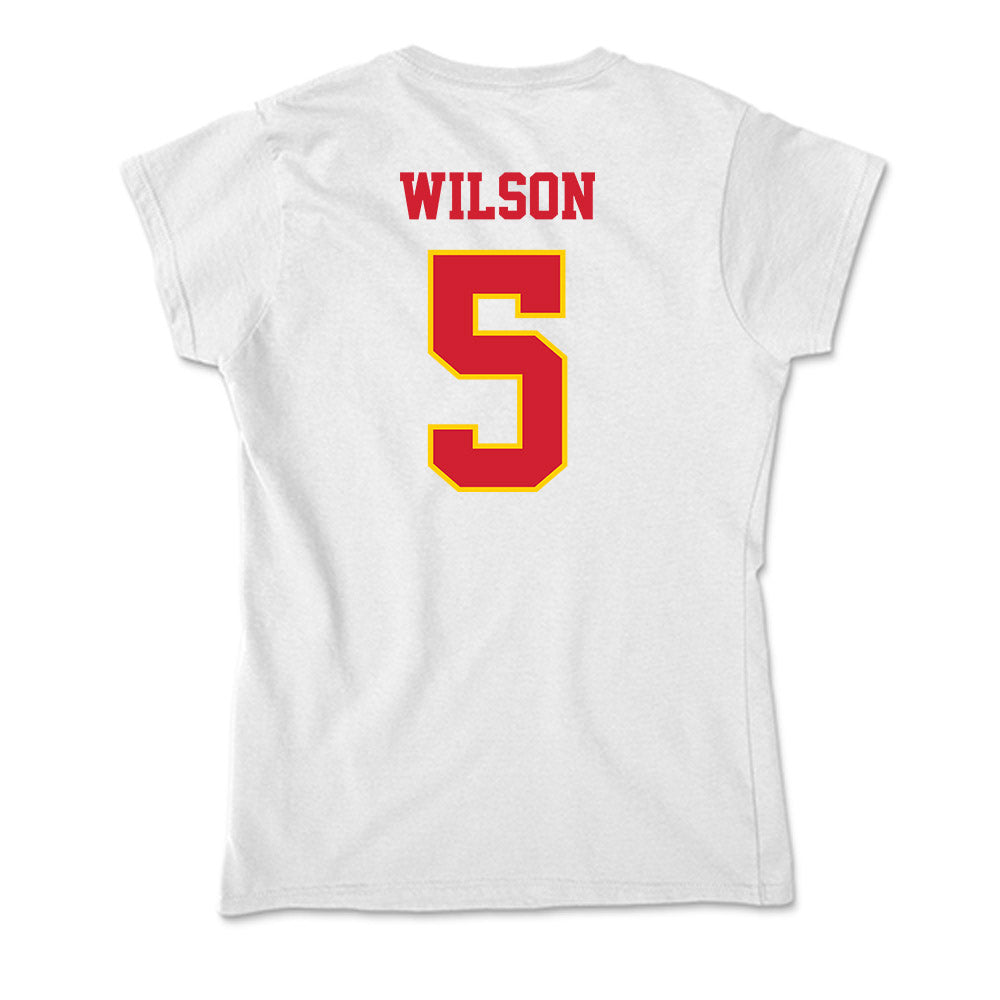 Pitt State - NCAA Football : Jamon Wilson - Soft Style Women’s T-Shirt-1