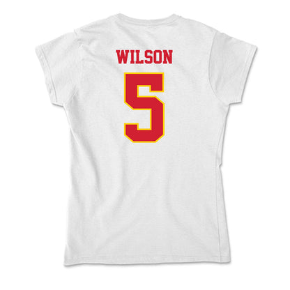 Pitt State - NCAA Football : Jamon Wilson - Soft Style Women’s T-Shirt-1
