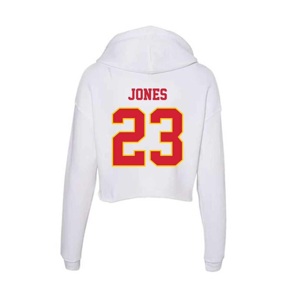 Pitt State - NCAA Women's Volleyball : Imerie Jones - Women's Crop Fleece Hoodie-1