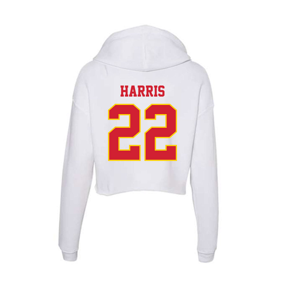 Pitt State - NCAA Baseball : Cooper Harris Harris - Women's Crop Fleece Hoodie-1