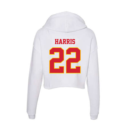 Pitt State - NCAA Baseball : Cooper Harris Harris - Women's Crop Fleece Hoodie-1