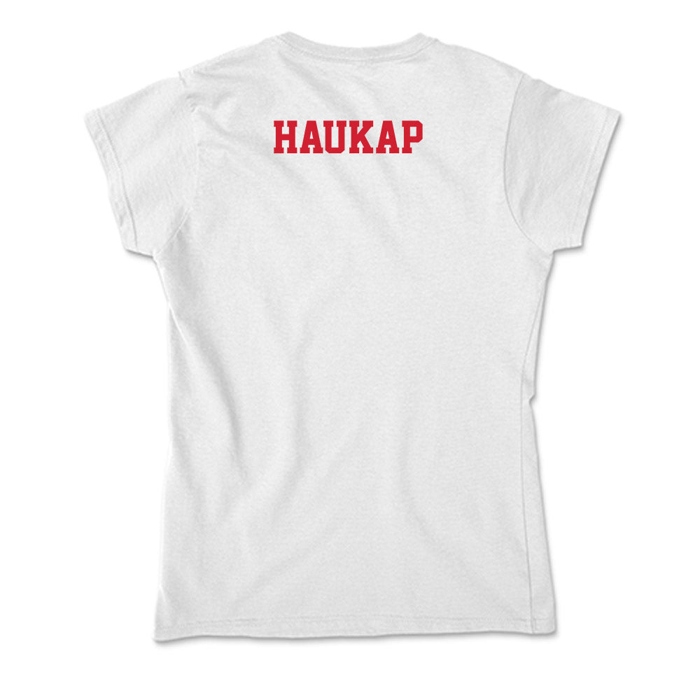 Pitt State - NCAA Men's Track & Field : Jack Haukap - Soft Style Women’s T-Shirt-1