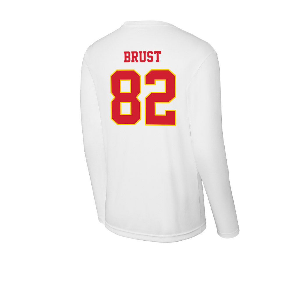 Pitt State - NCAA Football : Jaxson Brust - Activewear Long Sleeve T-Shirt-1