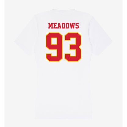Pitt State - NCAA Football : Trevor Meadows - Women's V-Neck T-Shirt-1