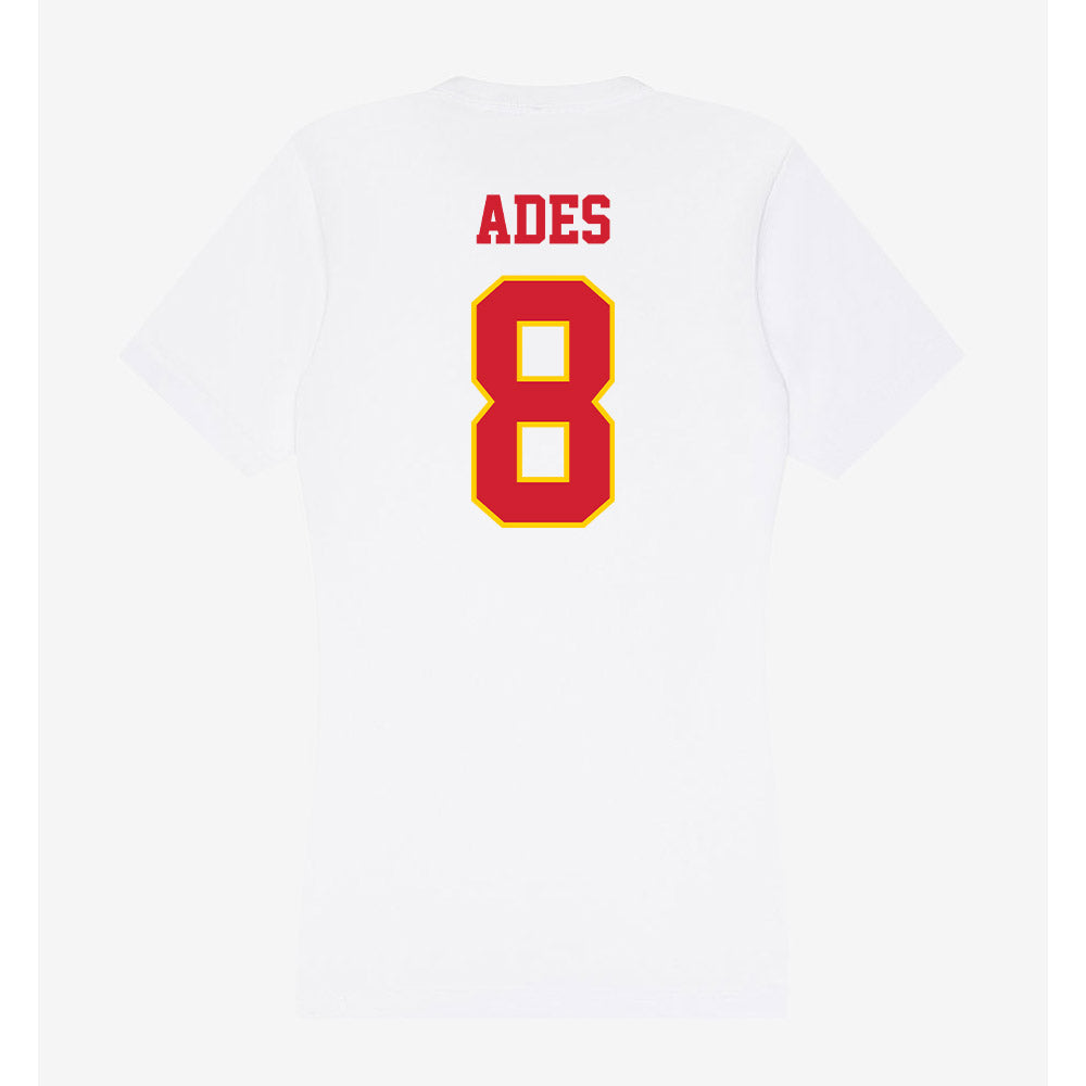 Pitt State - NCAA Softball : Emily Ades - Women's V-Neck T-Shirt-1