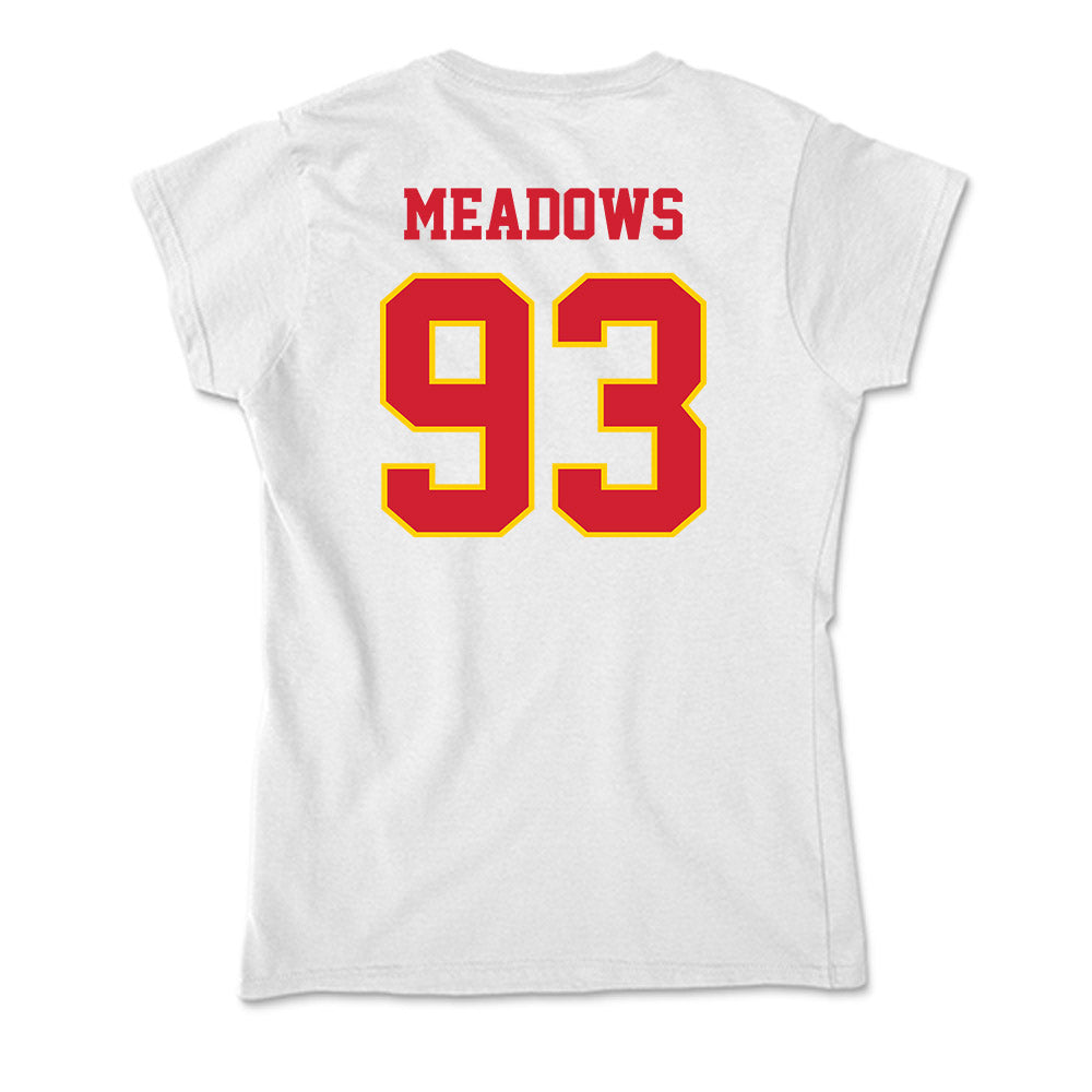 Pitt State - NCAA Football : Trevor Meadows - Soft Style Women’s T-Shirt-1