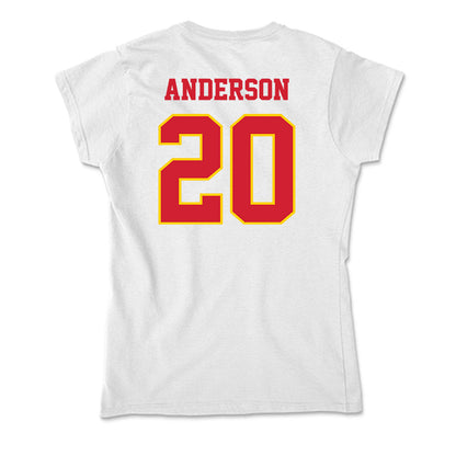 Pitt State - NCAA Women's Soccer : Sophia Anderson - Soft Style Women’s T-Shirt-1