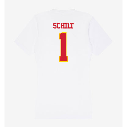 Pitt State - NCAA Women's Soccer : Sabrina Schilt - Women's V-Neck T-Shirt-1