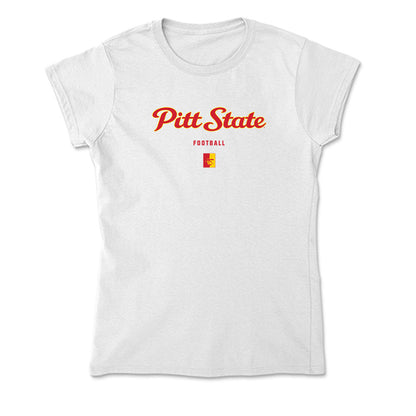 Pitt State - NCAA Football : Jonovan Foreman - Soft Style Women’s T-Shirt-0