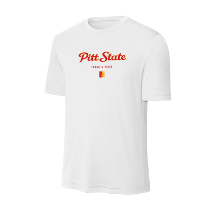 Pitt State - NCAA Men's Track & Field : Caleb Calvin - Activewear T-Shirt-0