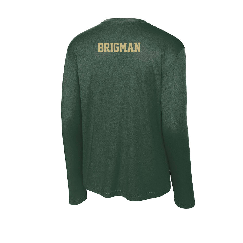 Jacksonville - NCAA Men's Cross Country : Caleb Brigman - Activewear Long Sleeve T-Shirt-1