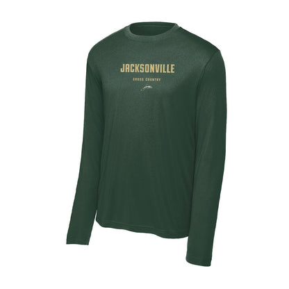 Jacksonville - NCAA Men's Cross Country : Ashton Sarrion - Activewear Long Sleeve T-Shirt-0