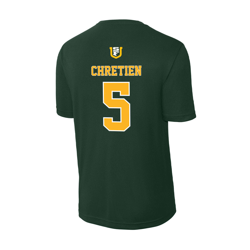 USFCA - NCAA Men's Soccer : Matisse Chretien - Activewear T-Shirt-1