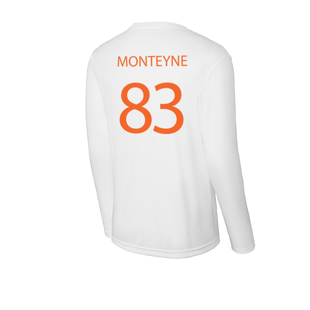 HWS - NCAA Football : Luke Monteyne - Activewear Long Sleeve T-Shirt-1