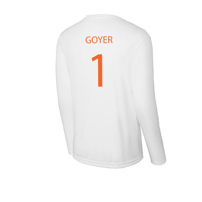 HWS - NCAA Men's Ice Hockey : Mavrick Goyer - Activewear Long Sleeve T-Shirt-1