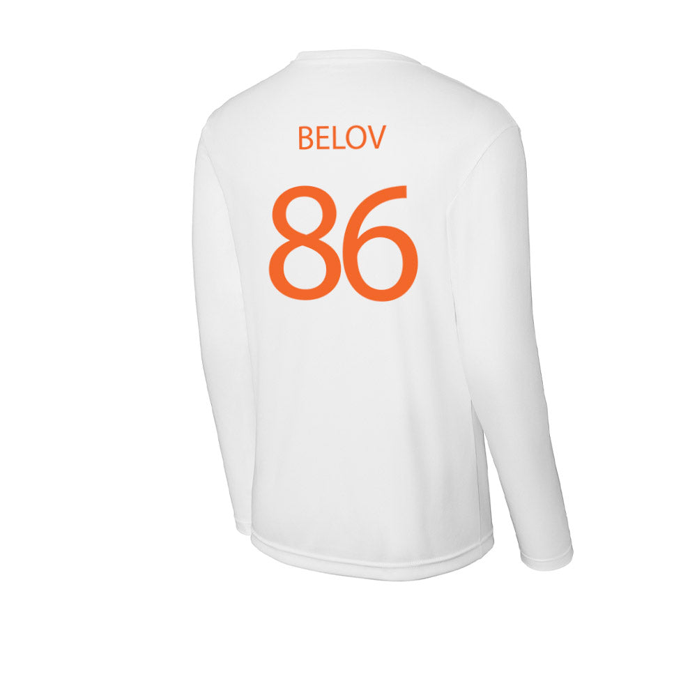 HWS - NCAA Men's Ice Hockey : Ignat Belov - Activewear Long Sleeve T-Shirt-1