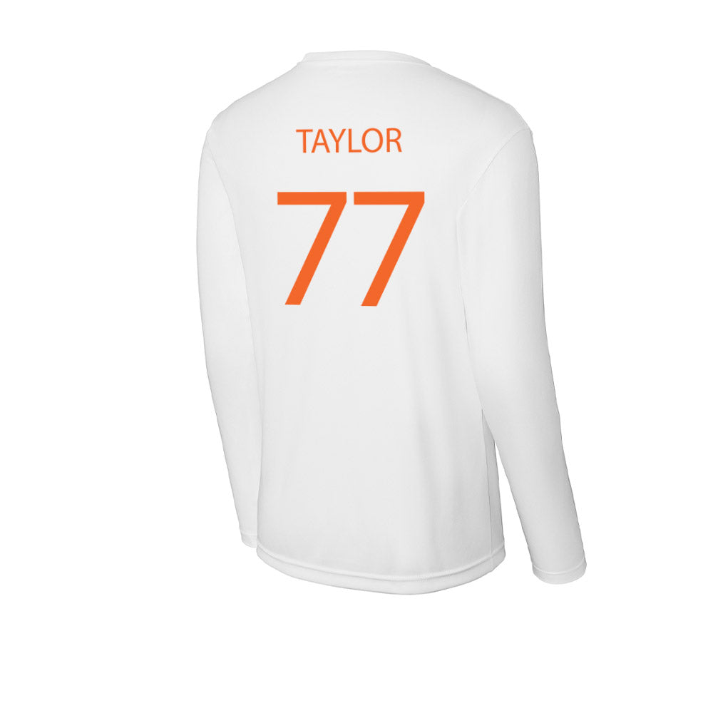HWS - NCAA Football : Tyrese Taylor - Activewear Long Sleeve T-Shirt-1