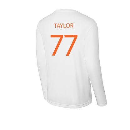 HWS - NCAA Football : Tyrese Taylor - Activewear Long Sleeve T-Shirt-1