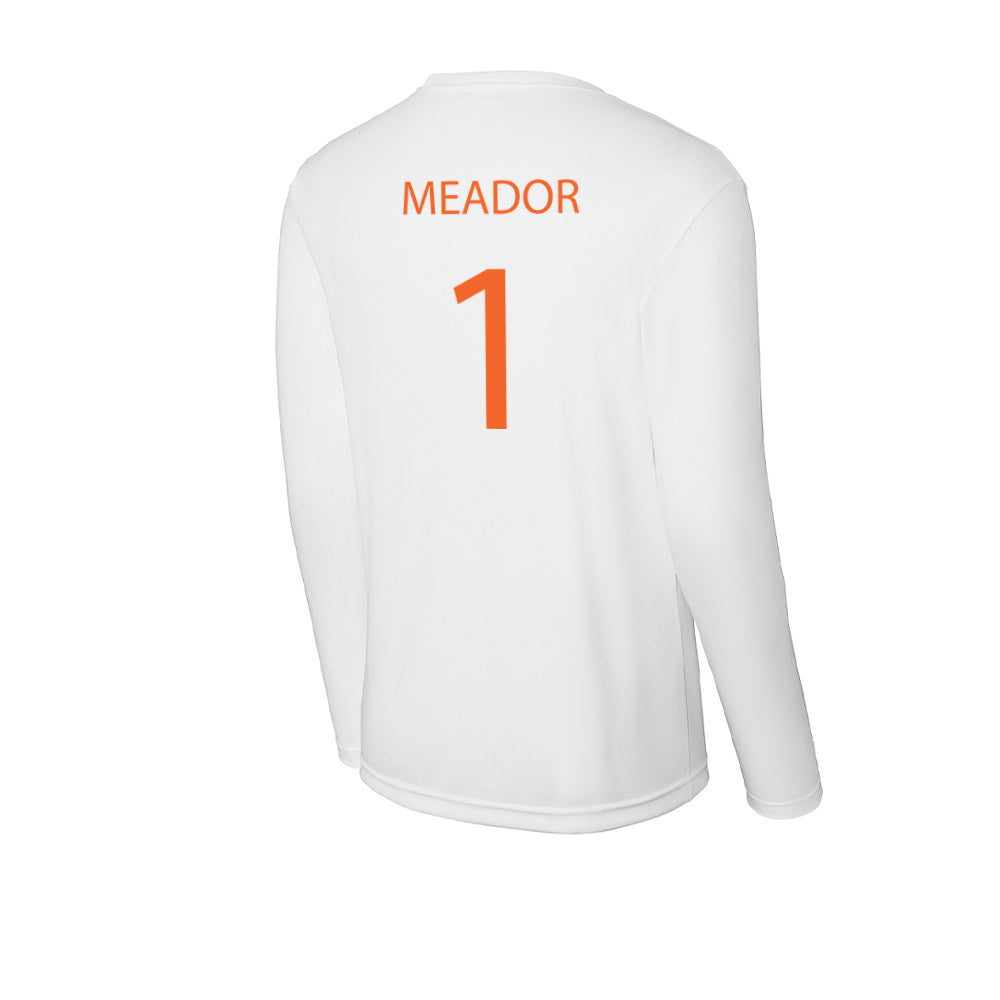 HWS - NCAA Men's Volleyball : Gavin Meador - Activewear Long Sleeve T-Shirt-1