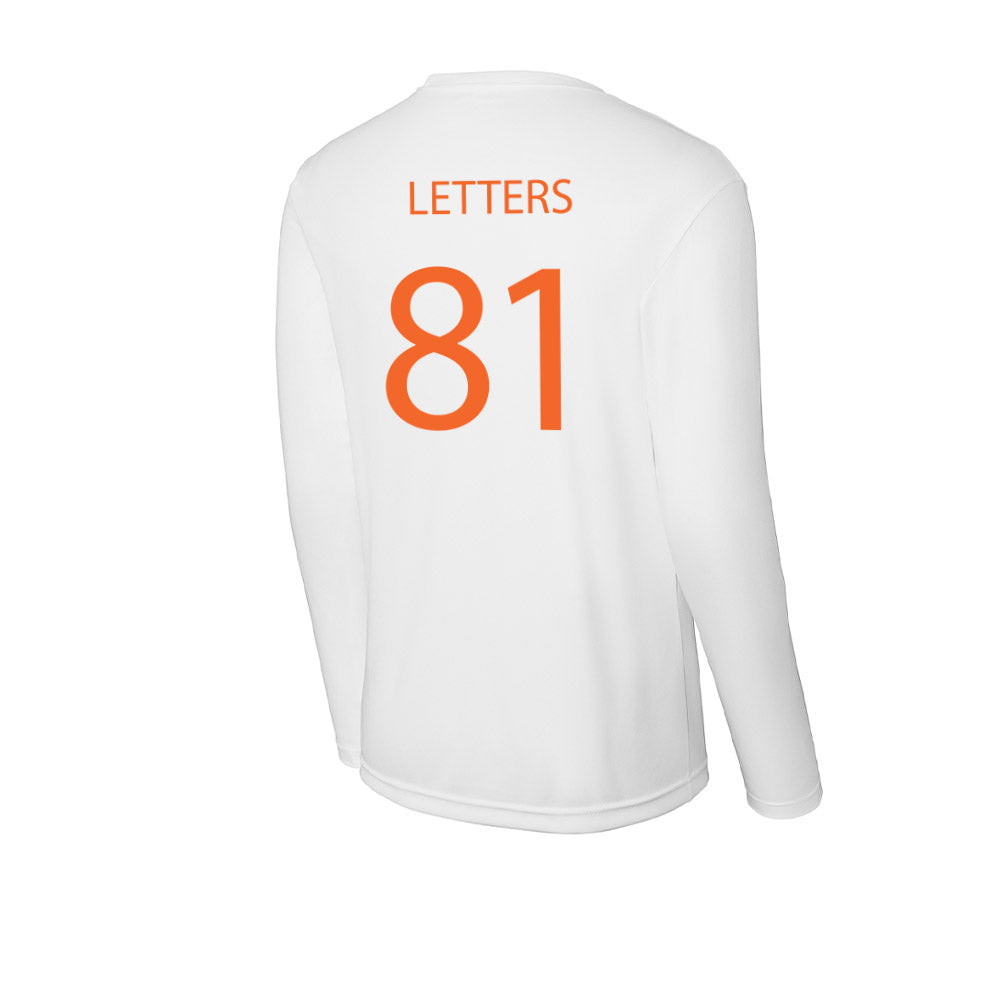 HWS - NCAA Football : Callum Letters - Activewear Long Sleeve T-Shirt-1