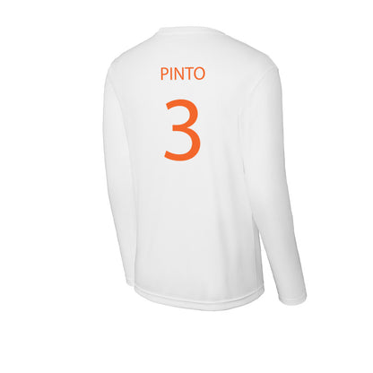 HWS - NCAA Baseball : Isaiah Pinto - Activewear Long Sleeve T-Shirt-1