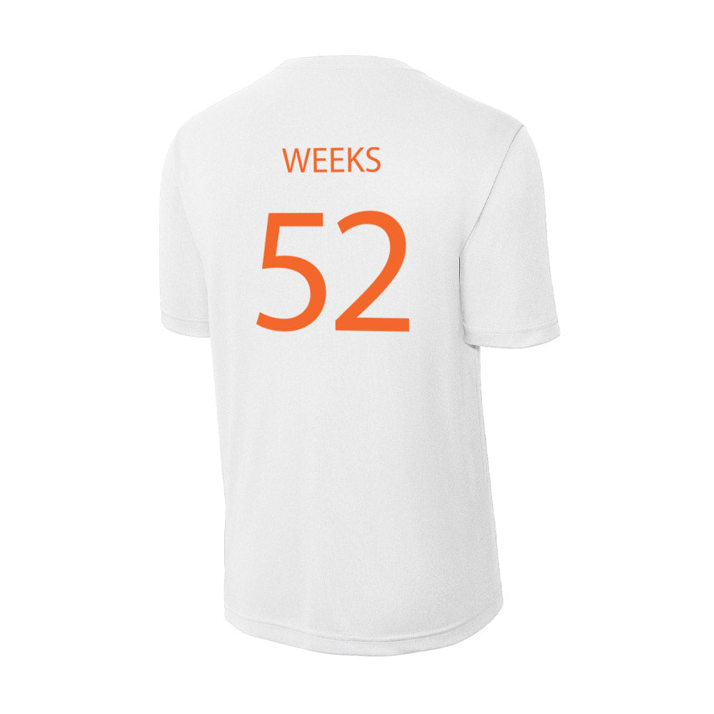 HWS - NCAA Football : Conor Weeks - Activewear T-Shirt-1