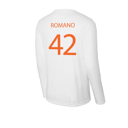 HWS - NCAA Football : Anthony Romano - Activewear Long Sleeve T-Shirt-1