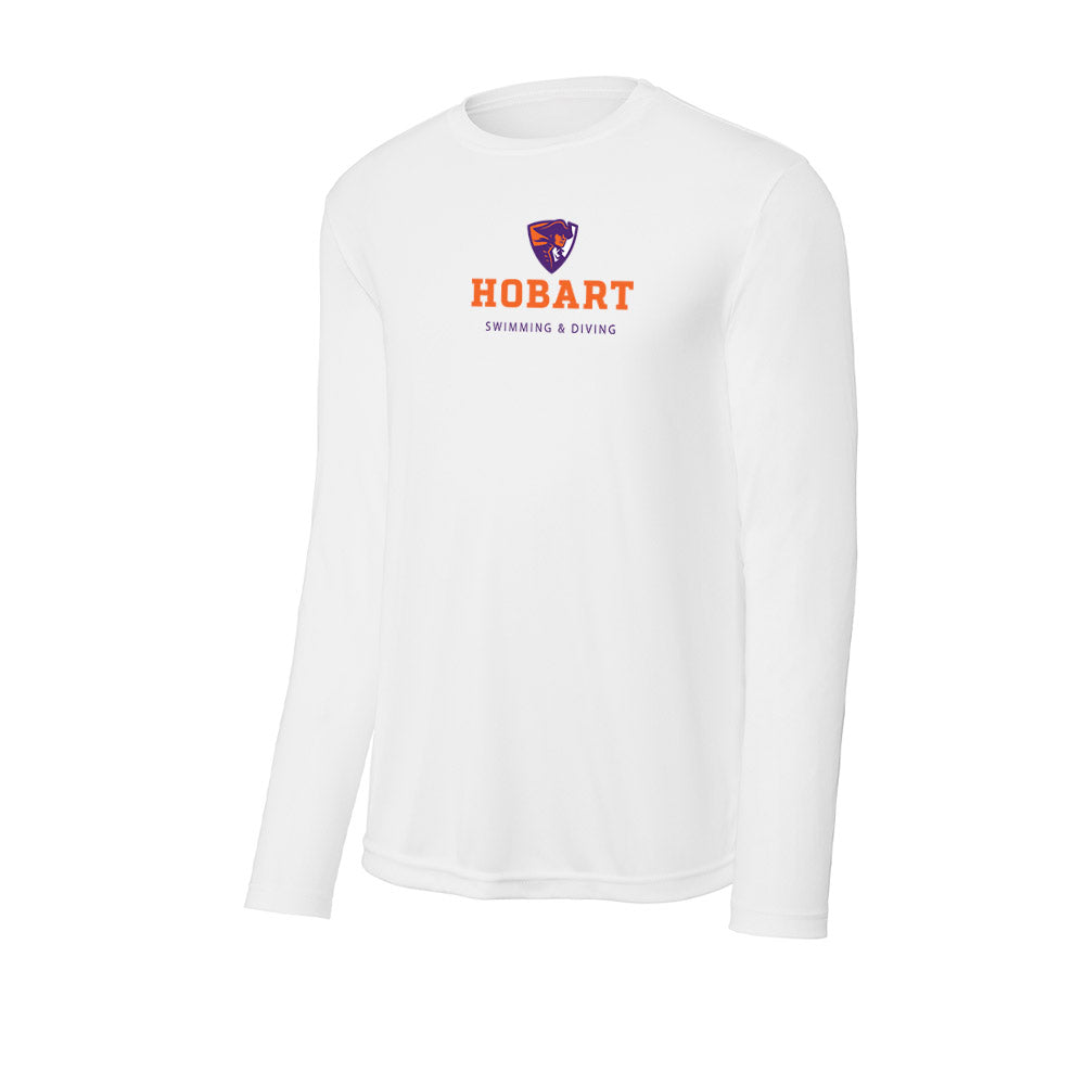 HWS - NCAA Men's Swimming & Diving : Holton Frank - Activewear Long Sleeve T-Shirt-0