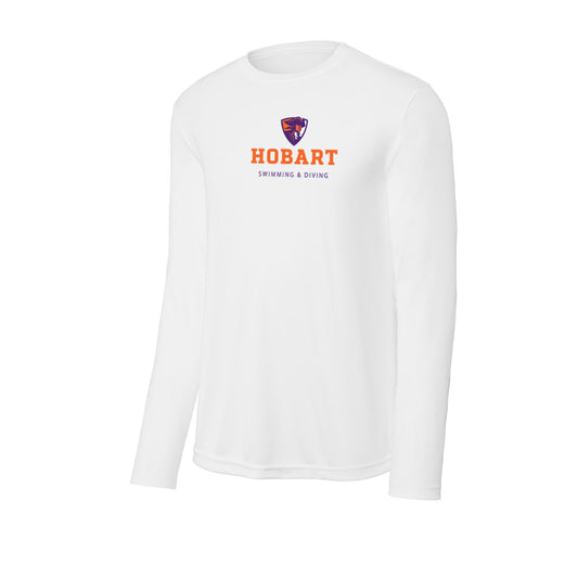 HWS - NCAA Men's Swimming & Diving : Holton Frank - Activewear Long Sleeve T-Shirt-0