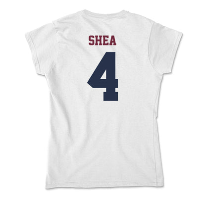 FDU - NCAA Men's Basketball : Aidan Shea - Soft Style Women’s T-Shirt-1