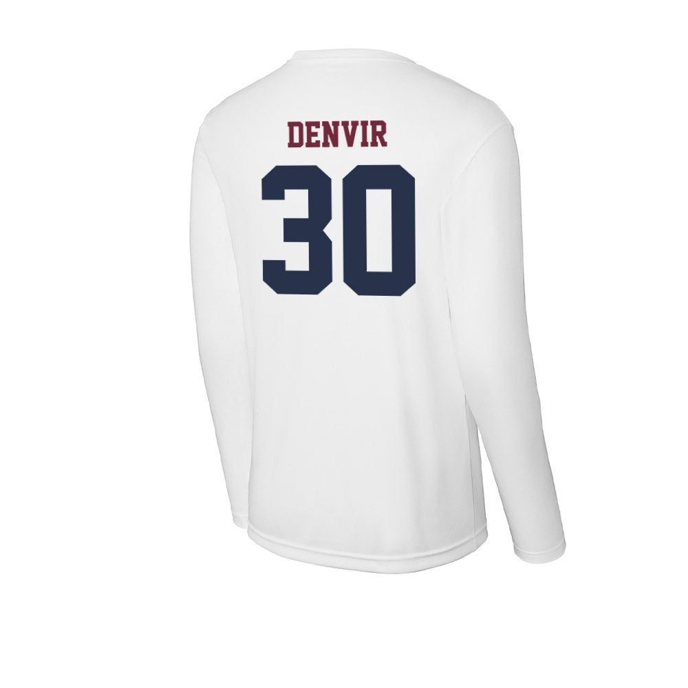 FDU - NCAA Men's Basketball : Frankie Denvir - Activewear Long Sleeve T-Shirt-1