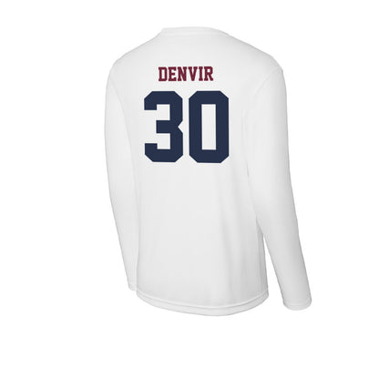 FDU - NCAA Men's Basketball : Frankie Denvir - Activewear Long Sleeve T-Shirt-1