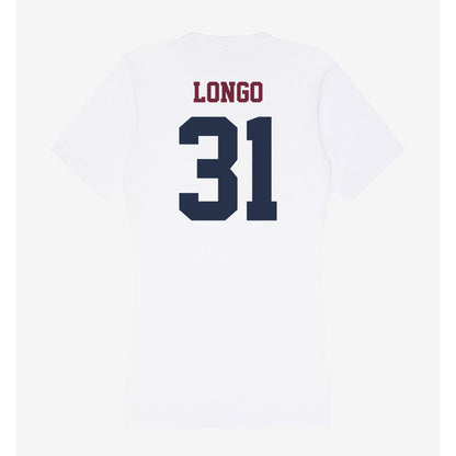FDU - NCAA Baseball : Peter Longo - Women's V-Neck T-Shirt-1