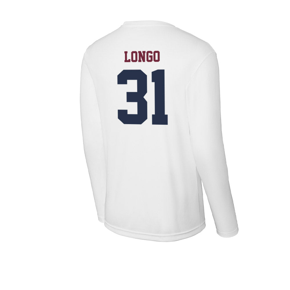 FDU - NCAA Baseball : Peter Longo - Activewear Long Sleeve T-Shirt-1